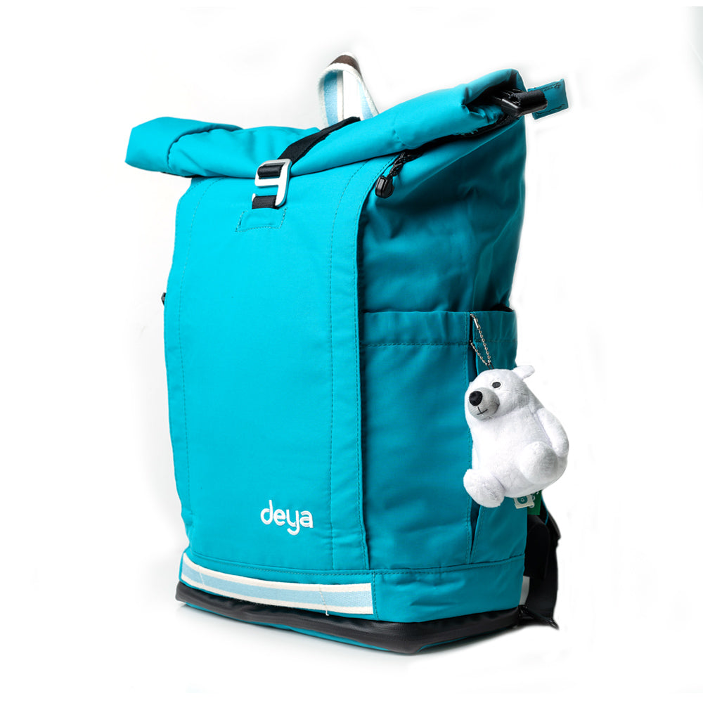 Ocean Recycled Roll  Functional Backpack-blue